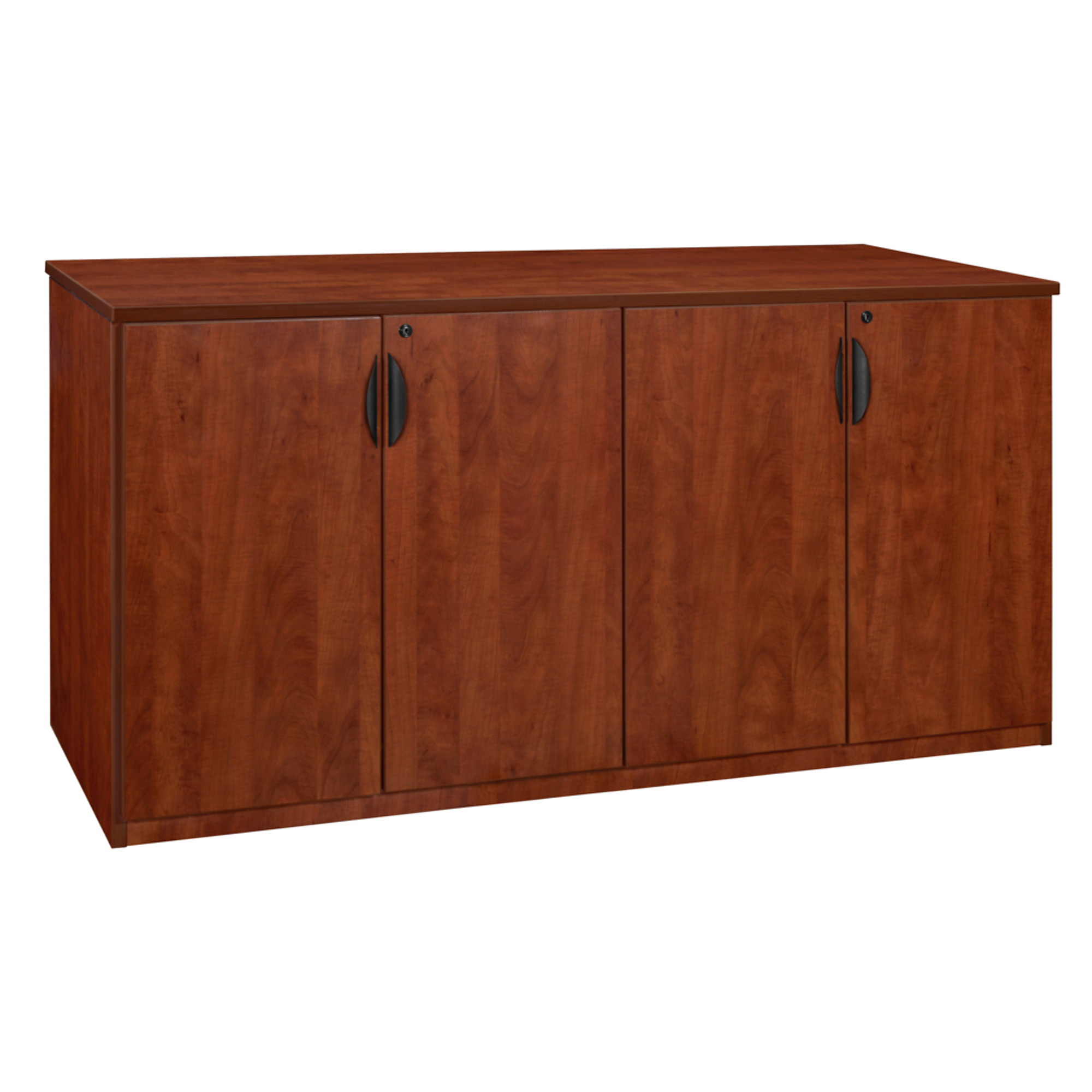 Regency Furniture Legacy Office Storage Cabinet Buffet — 72in., Cherry, Adjustable Shelves, Model# LSC7236CH